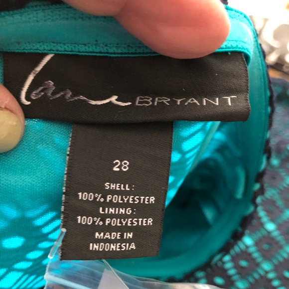 🇺🇸 LANE BRYANT Spaghetti Strap Dress w/Belt, Size 26 - Picture 5 of 5